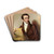 John Kintzing Kane by John Neagle Drink Coasters - set of 4