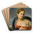TheMadonnaAnnunciate by Friedrich von Olivier Art Drink Coaster set