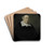 Portrait of Cornelis de Koningh, Director of the Rotterdam Chamber of the Dutch East India Company, elected 1649 by Pieter Van Der Werff Drink Coasters - set of 4 Portrait of Cornelis de Koningh, Director of the Rotterdam Chamber of the Dutch East India Company, elected 1649 by Pieter Van Der Werff Drink Coasters - set of 4