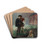 Hamlet Et Les Fossoyeurs by Pascal-Adolphe-Jean Dagnan-Bouveret Drink Coasters - set of 4