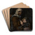 Mother and Child by Victor Hageman Art Drink Coaster set