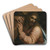 Christ Carrying The Cross by North Italian School Art Drink Coaster set
