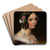 Bildnis eines Mdchens by Friedrich von Amerling Art Drink Coaster set