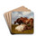 Cattle Grazing by Thomas Sidney Cooper Drink Coasters - set of 4