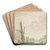 Gezicht langs een rivier met rechts een theekoepelje by Pieter Bartholomeusz. Barbiers Art Drink Coaster set Gezicht langs een rivier met rechts een theekoepelje by Pieter Bartholomeusz. Barbiers Art Drink Coaster set