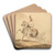 Military of the Peninsular War by Sir Robert Kerr Porter Art Drink Coaster set Military of the Peninsular War by Sir Robert Kerr Porter Art Drink Coaster set