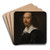Portrait of a Man by Abraham de Vries Art Drink Coaster set Portrait of a Man by Abraham de Vries Art Drink Coaster set