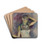 tude de danseuse by Henri de Toulouse-Lautrec Drink Coasters - set of 4