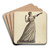 Figurehead by Elizabeth Fairchild Art Drink Coaster set