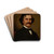 Portrait of a Man by Theodore Clement Steele Drink Coasters - set of 4