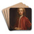 Portrait of George, 4th Earl of Cardigan, Later 1st Duke of Montagu (1712-1790) by Enoch Seeman Art Drink Coaster set Portrait of George, 4th Earl of Cardigan, Later 1st Duke of Montagu (1712-1790) by Enoch Seeman Art Drink Coaster set