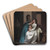 The Present by Louis Lopold Boilly Art Drink Coaster set