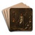 The Alchemist by Alessandro Magnasco Art Drink Coaster set