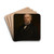 Portrait of William J. Holliday by Theodore Clement Steele Drink Coasters - set of 4