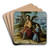 Tobias and the Angel by Bacchiacca Art Drink Coaster set