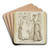 In the Kitchen by Charles Samuel Keene Art Drink Coaster set