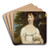 Mary Barry by Gilbert Stuart Art Drink Coaster set