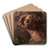 Pourquoi natre esclave by Jean-Baptiste Carpeaux Art Drink Coaster set