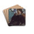 Portrait of a Woman by Edgar Degas Drink Coasters - set of 4