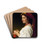 The Little Knitter by William Bouguereau Drink Coasters - set of 4