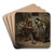 The Procuress by Jan Steen Art Drink Coaster set
