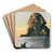 The riddle of the Sphinx by Udo Keppler Art Drink Coaster set