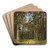Siverskaya by Ivan Ivanovich Shishkin Art Drink Coaster set Siverskaya by Ivan Ivanovich Shishkin Art Drink Coaster set