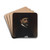 Portrait of the Artist by Lon Bonnat Drink Coasters - set of 4 Portrait of the Artist by Lon Bonnat Drink Coasters - set of 4