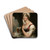 Sarah Trumbull with aSpaniel by John Trumbull Drink Coasters - set of 4