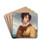 Portrait of Alexandre Grard, sister-in-law of the artist by Franois Grard Drink Coasters - set of 4