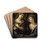The Annunciation by Giulio Cesare Procaccini Drink Coasters - set of 4