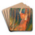 Rverie automnale by Henri Martin Art Drink Coaster set