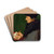 Portrait of Erasmus of Rotterdam Writing by Hans Holbein The Younger Drink Coasters - set of 4