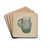 Glass Pitcher by Beverly Chichester Drink Coasters - set of 4