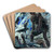 Cain by Lovis Corinth Art Drink Coaster set
