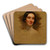 Blanche Sully by Thomas Sully Art Drink Coaster set