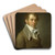 Portrait of the Artist by John Vanderlyn Art Drink Coaster set