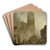 West front of Notre Dame Cathedral, Rouen by David Roberts Art Drink Coaster set West front of Notre Dame Cathedral, Rouen by David Roberts Art Drink Coaster set