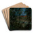 Blue Landscape by Ladislav Mednynszky Art Drink Coaster set