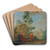 Christus und die Samariterin am Brunnen by Norbert Joseph Carl Grund Art Drink Coaster set
