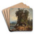 Fruit harvesting in Mengrelia by Paul Franken Art Drink Coaster set