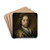 Portrait of a man by Arnold van Boonen Drink Coasters - set of 4
