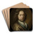 Portrait of a man by Arnold van Boonen Art Drink Coaster set