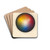 Diagram of Colours by Sir George Hayter Drink Coasters - set of 4 Diagram of Colours by Sir George Hayter Drink Coasters - set of 4