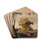 A Basket Of Fruit In A Landscape by Christine Lvmand Drink Coasters - set of 4