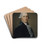 George Washington by Adolph Ulrich Wertmuller Drink Coasters - set of 4