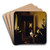 La Religieuse malade by Franois-Marius Granet Art Drink Coaster set