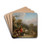 A travellers' encampment by William Shayer Drink Coasters - set of 4