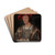 Portrait of a Man Putting On a Glove by Jan Jansz Mostaert Drink Coasters - set of 4