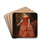 Retrato de Manuelita Rosas by Prilidiano Pueyrredn Drink Coasters - set of 4